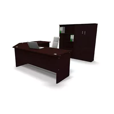 Platinum L-Shape Mahogany 2