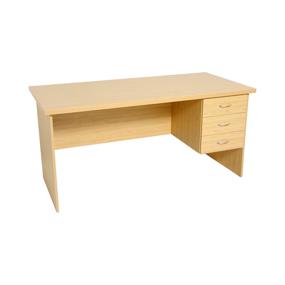 Value Range - Straight Desk with 2/3 Draws