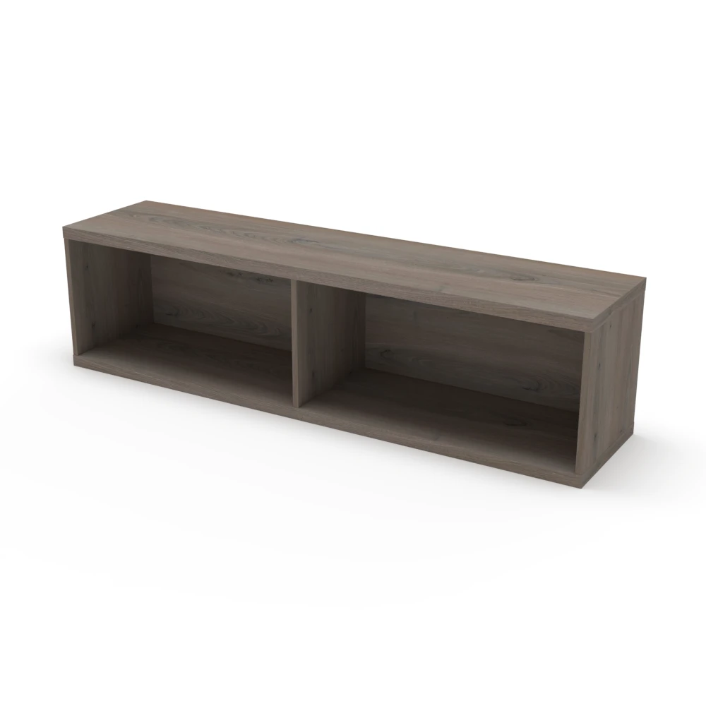 Desktop Bookshelf Double - Northridge Finish