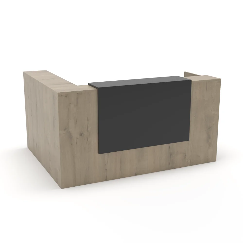 Naples L-Shaped Reception Counter