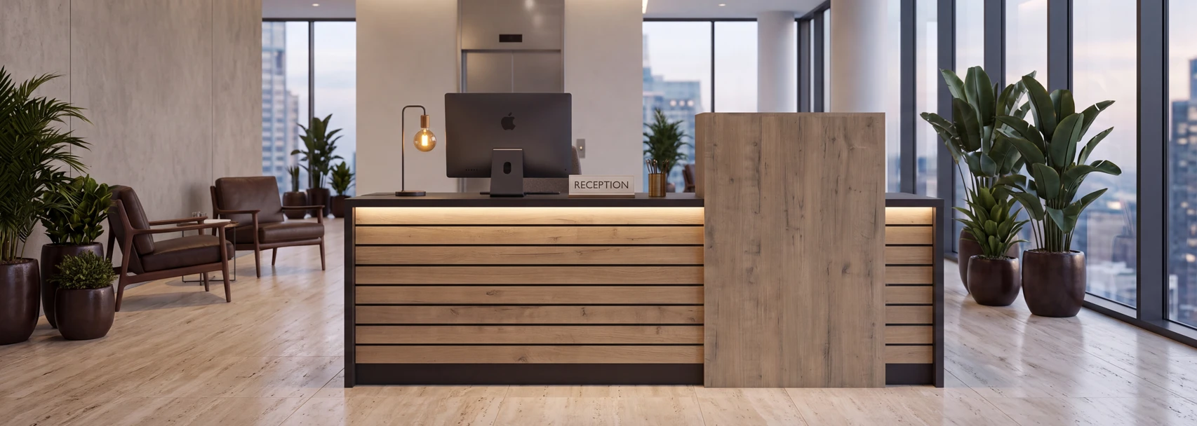 Titan 4 Way Cluster Steel Desk