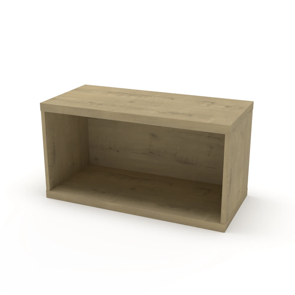 Desktop Bookshelf Single Freestanding - Brookhill Finish