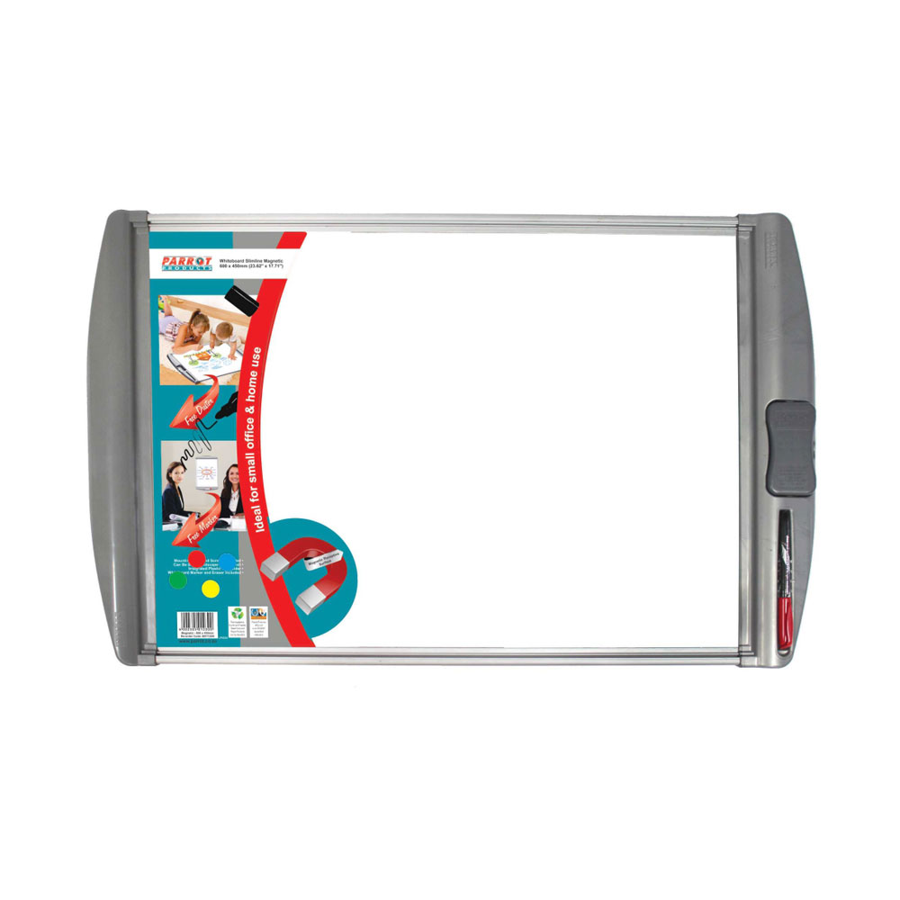 Slimline Non-Magnetic Whiteboard Square