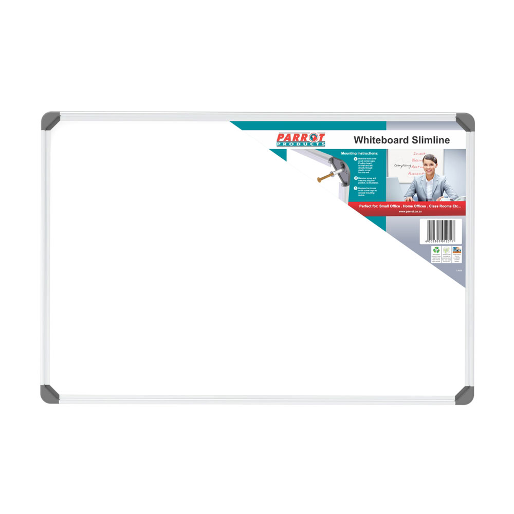 Slimline Non-Magnetic Whiteboard Square